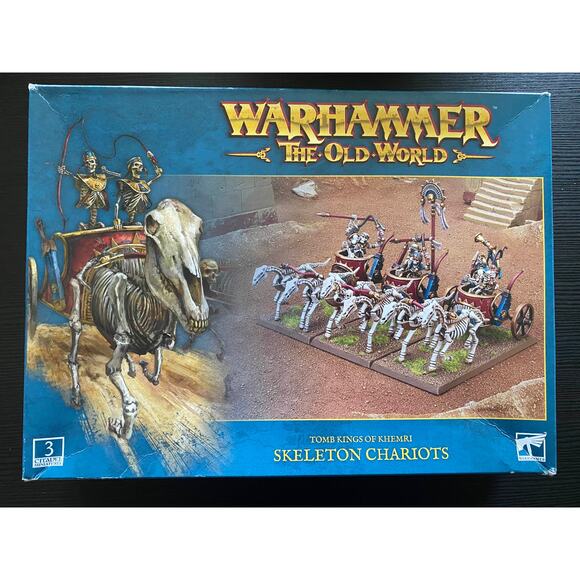 Warhammer The Old World: Tomb Kings of Khemri - Skeleton Chariots - Picture 1 of 2
